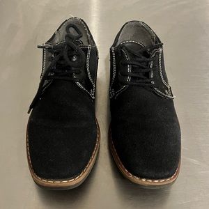 Boys Steve Madden black Oxford dress shoe size 13 boys